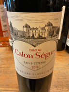 Chateau Calon Segur ‘16 Sainte Estephe