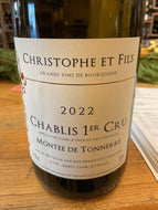 Christophe ‘22 Chablis 1er Cru Montee de Tonnerre
