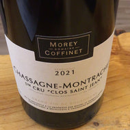 Domaine Morey-Coffinet ‘21 Chassagne-Montrachet 1er Cru Rouge “Clos Saint Jean