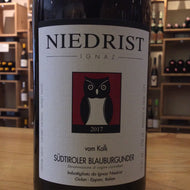 Niedrist ‘17 Pinot Nero ‘Vom Kalk’
