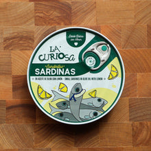 La Curiosa Small Sardines w/ Lemon in Olive Oil, 4.2oz