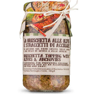 Artigiani dei Sapori, Bruschetta Spread with Olives & Anchovies 6.3 oz (178gr)