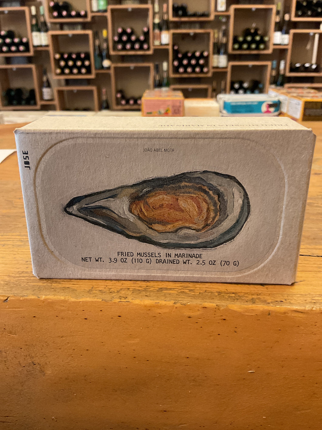 Jose Gourmet Fried Mussels in marinade