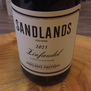 Sandlands ‘21 Zinfandel