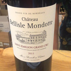 Chateau Bellisle Mondotte ‘15 St Emilion Grand Cru