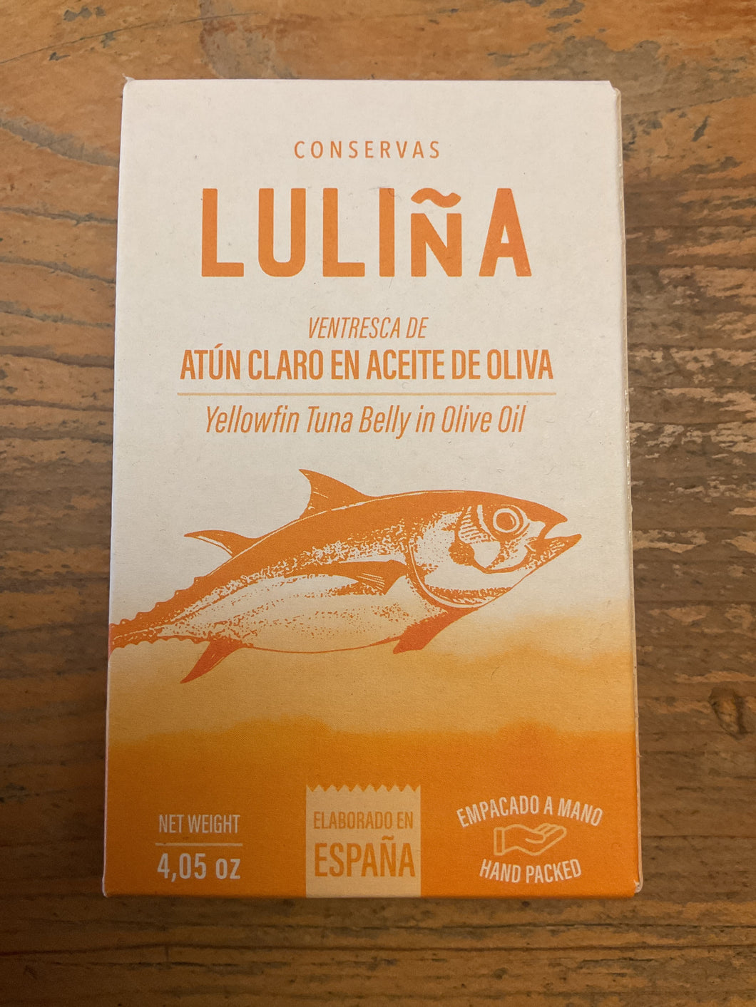 La Lulina Yellowfin Tuna Belly in OO 4.05 oz