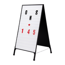 Changeable-Lettering A-Frame Sign - 41''H x 21''W