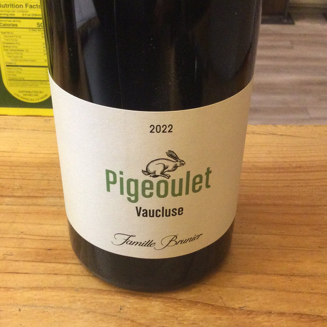 Pigeoulet ‘22 Brunier Vaucluse Rouge