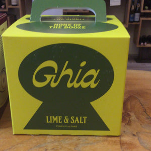 Ghia Spritz Lime and Salt Happy Meal 4 pk