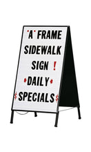 Changeable-Lettering A-Frame Sign - 41''H x 21''W