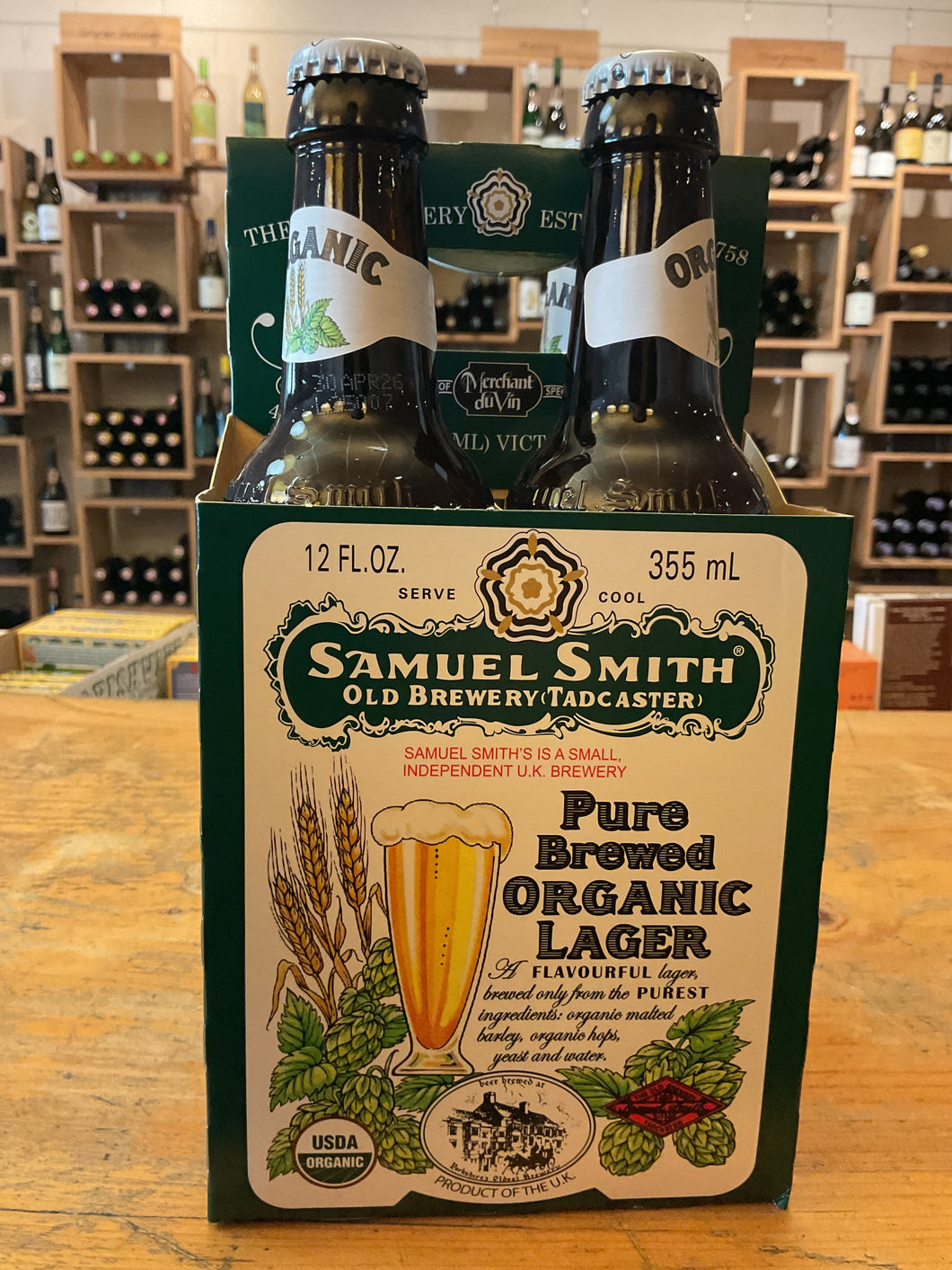Samuel Smith Organic Lager 4pk