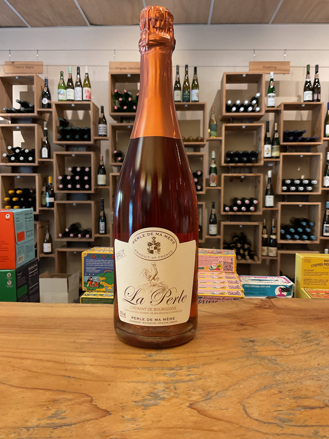 Perle de Ma Mère La Perle Cremant de Bourgogne Brut Rose