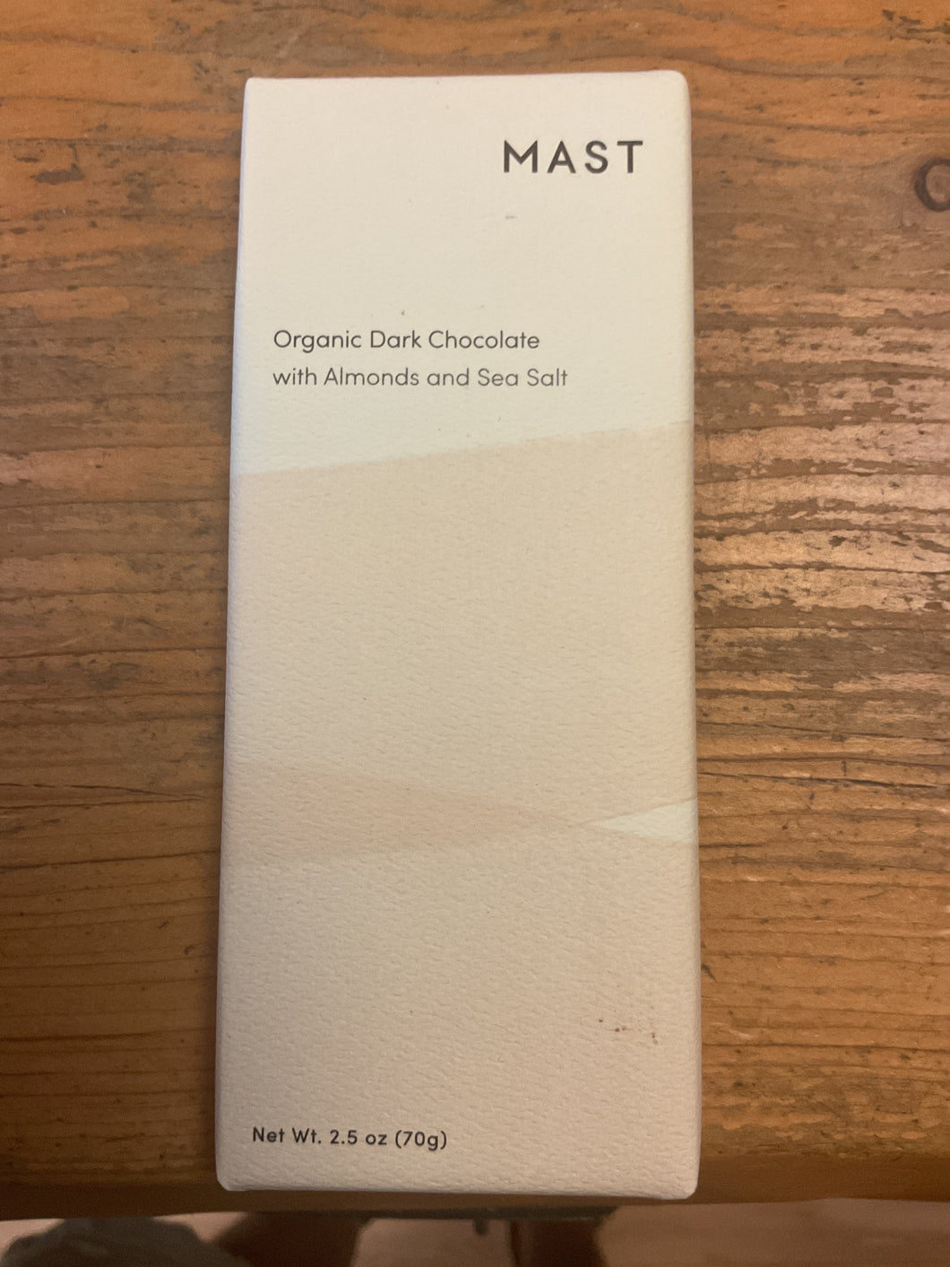 Mast Organic Dark Chocolate with Almonds and Sea Salt
