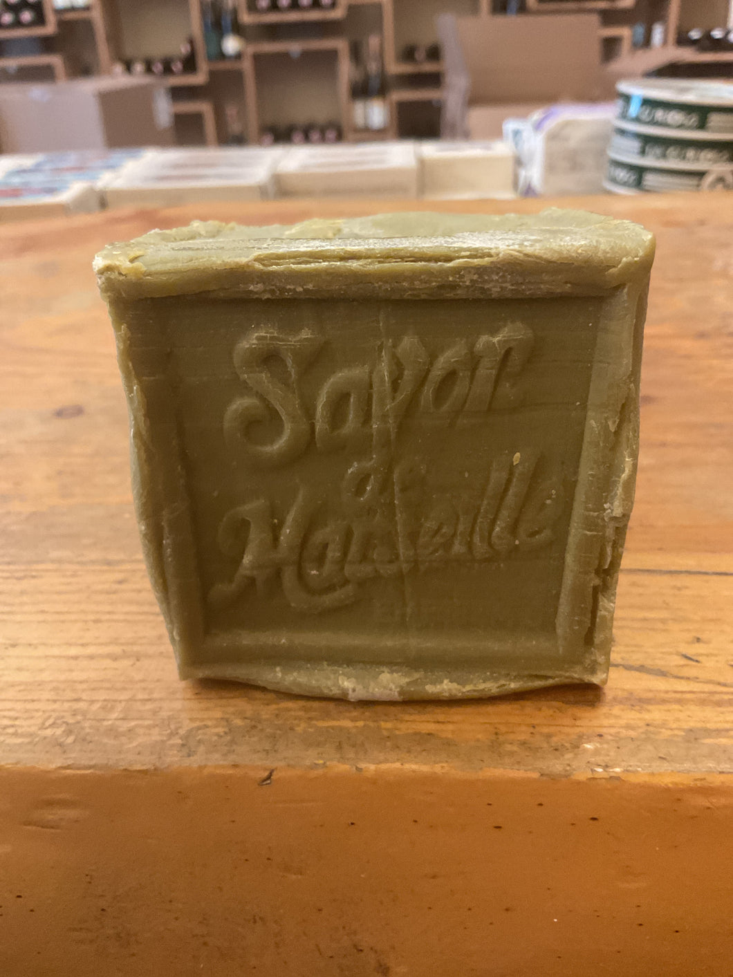 Au Savon de Marseille - Authentic Marseille soap block - olive oil 300 g