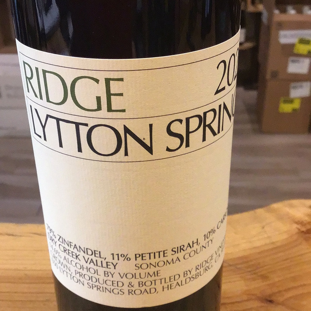 Ridge ‘20 Lytton Springs Zinfandel