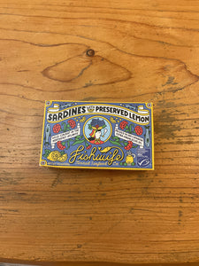 Fishwife sardines with preserved lemon