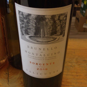 Salicutti ‘19 Brunello di Montalcino Sorgente