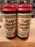 Aecht Schlenkerla Rauchbier Marzen smoke beer cans 4 pk