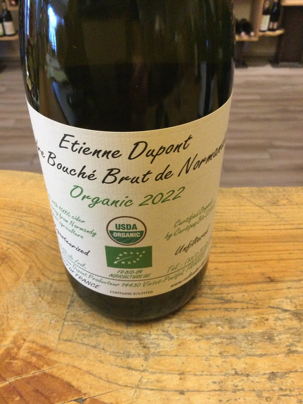 Étienne Dupont ‘22 Cidre Bouche Brut Organic