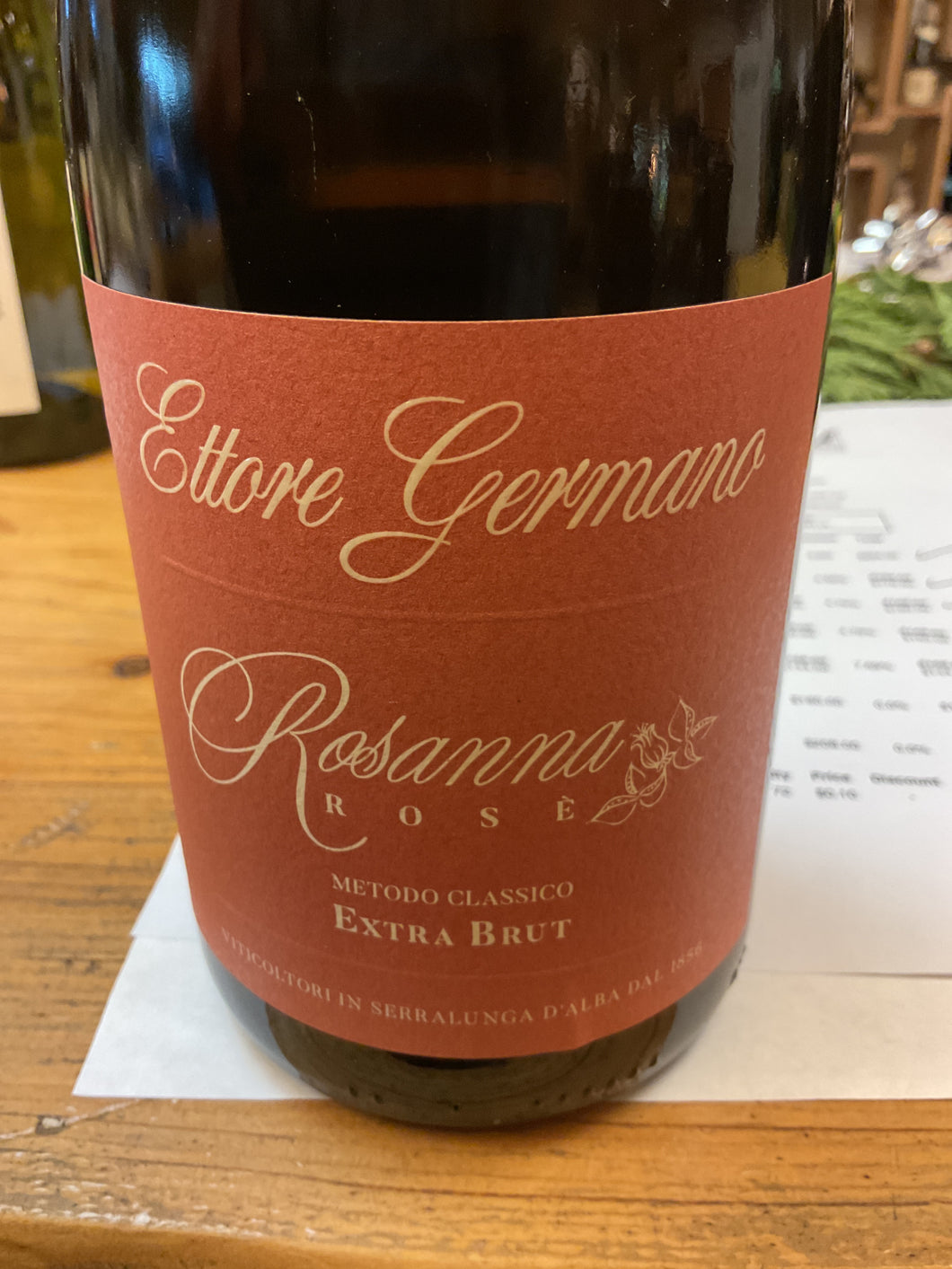 Ettore Germano NV Nebbiolo Brut Rosanna metodo classico