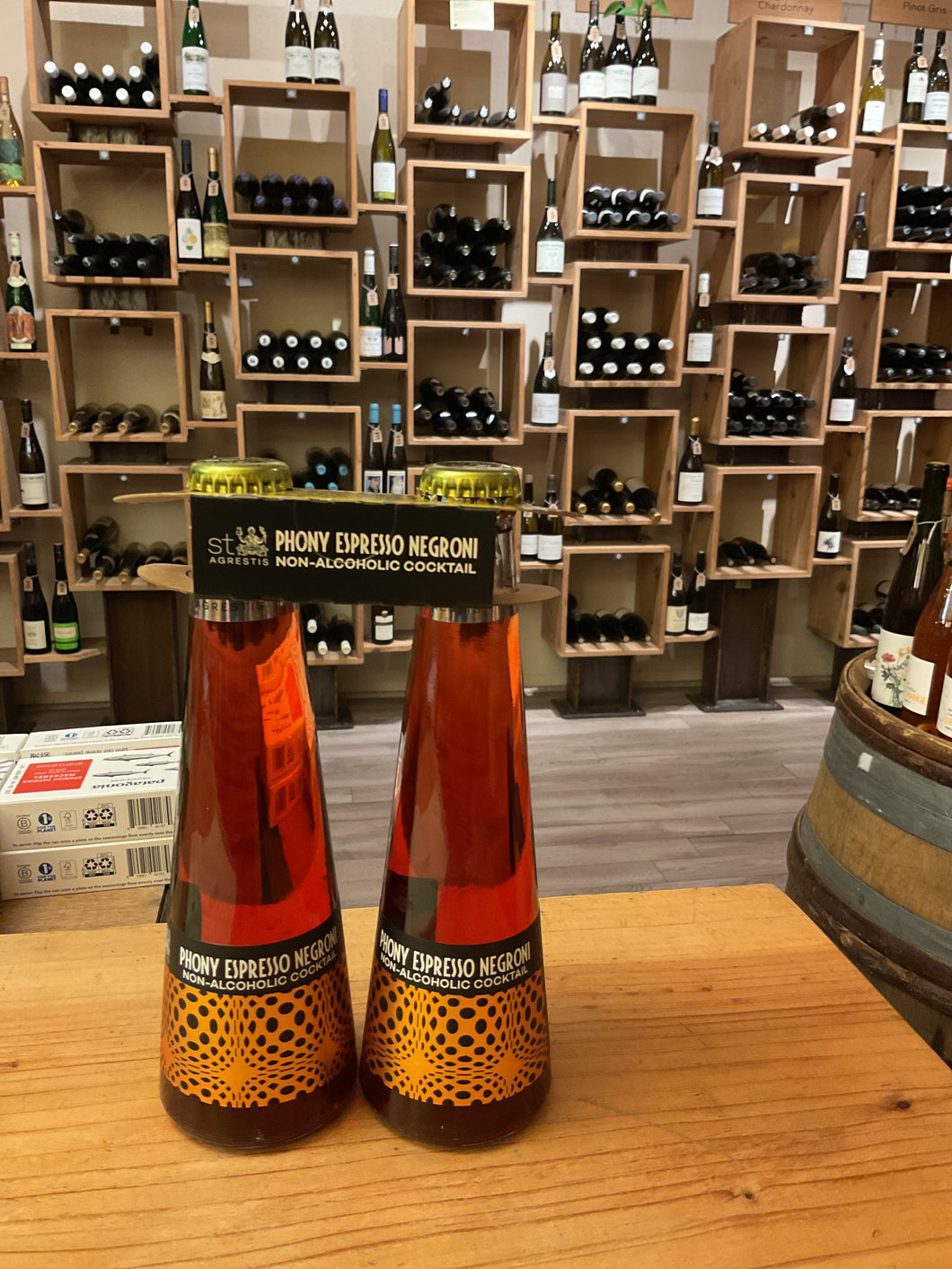 St Agrestis Phony Espresso Negroni Non Alcoholic 200 ml 2pk