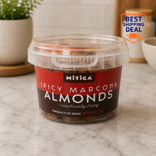 New!! Mitica Spicy Marcona Almonds 4oz – 12/case