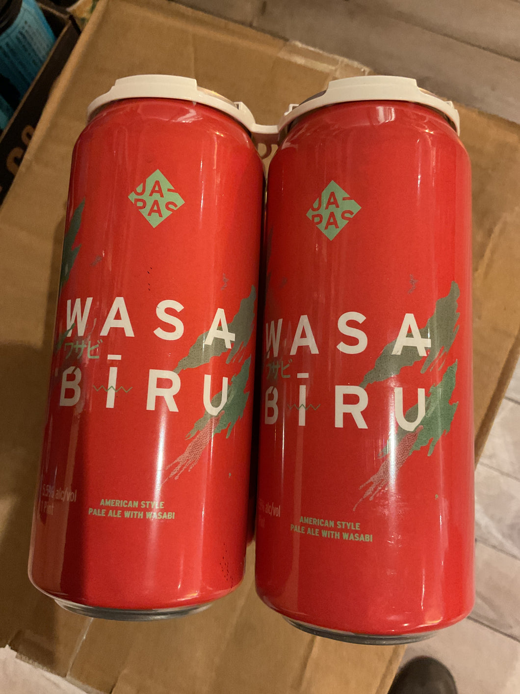 Japas WasaBiru 4-pack