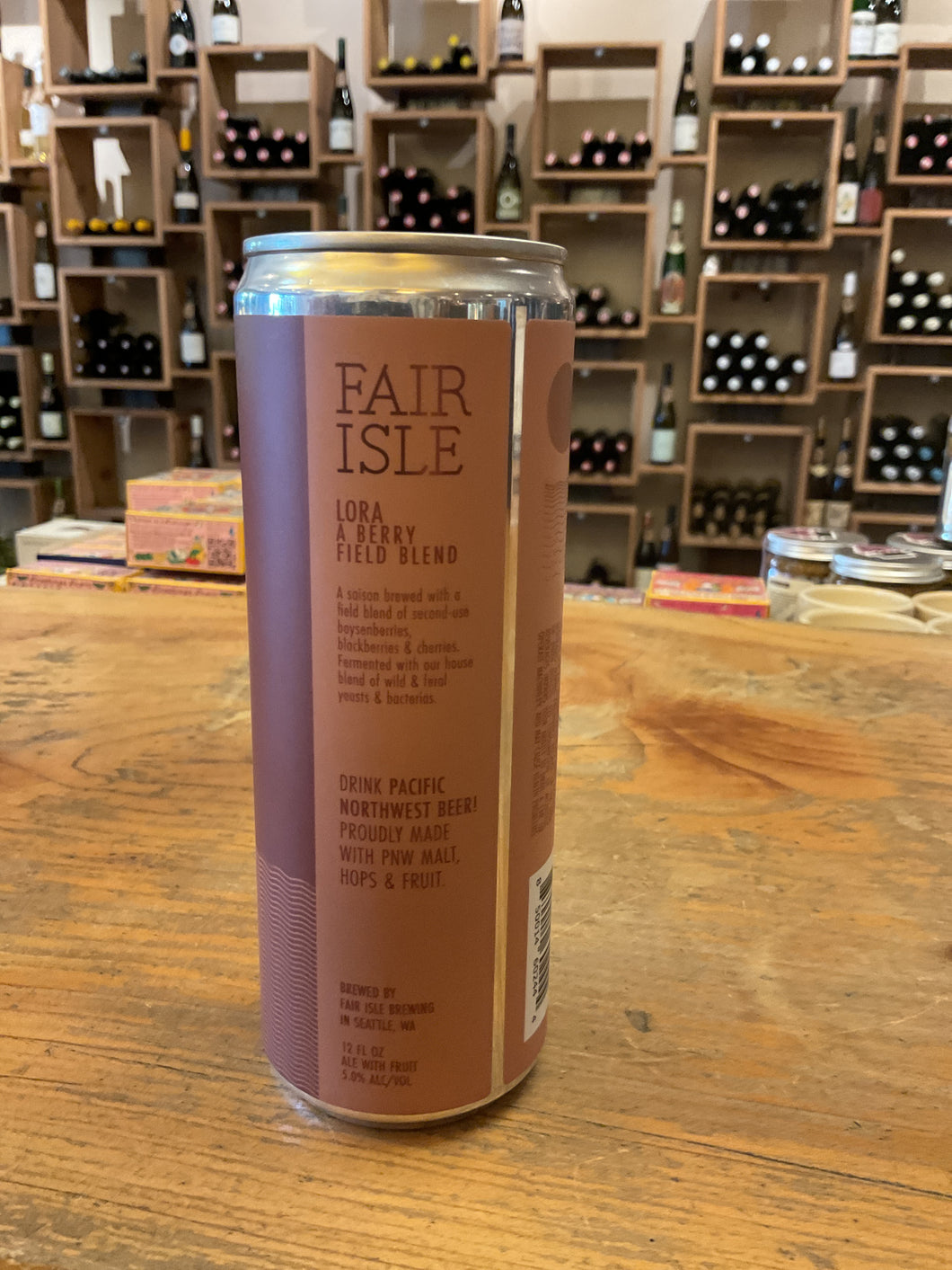 Fair Isle A berry field blend Lora single