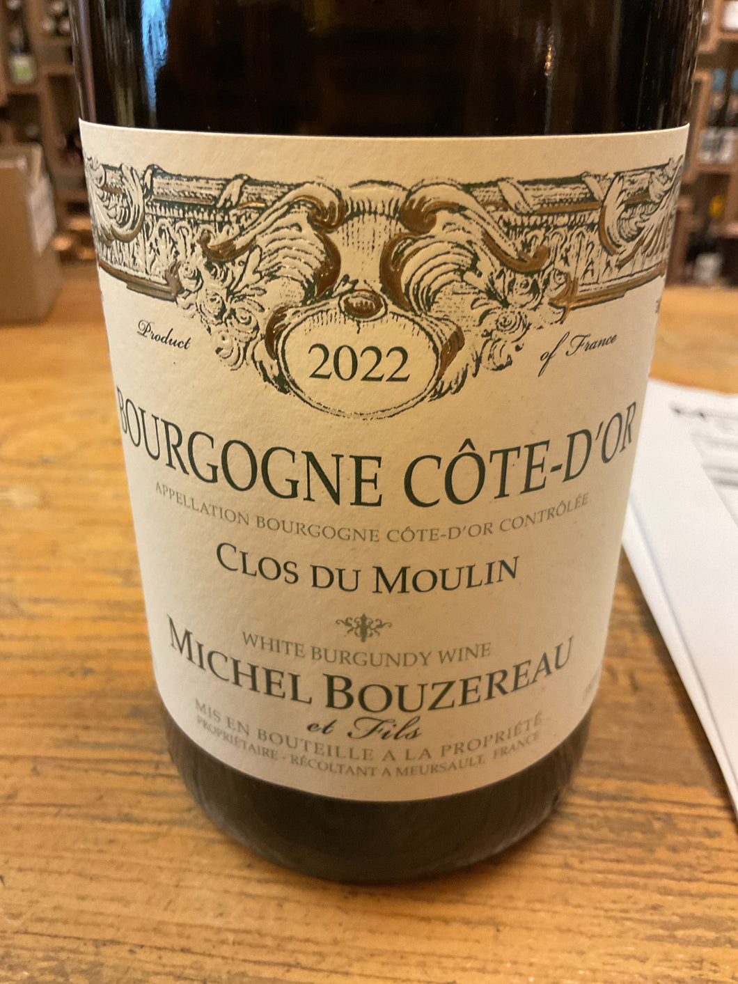 Domaine Michel Bouzereau ‘22 Bourgogne Cote D’Or Clos du Moulin