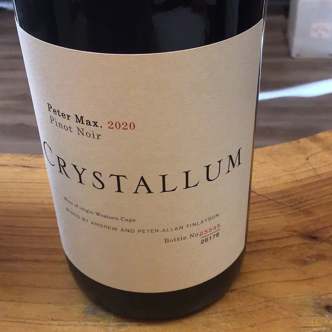 Crystallum ‘20 Pinot Noir Peter Max