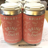Apiary co Drink your flowers 4pk