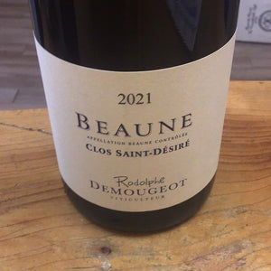 Rodolphe Demougeot ‘21 Beaune Blanc Clos St Desiree