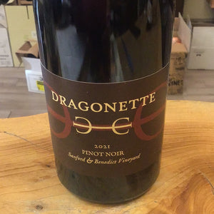 Dragonette ‘21 Pinot Noir Sanford and Benedict Vineyard