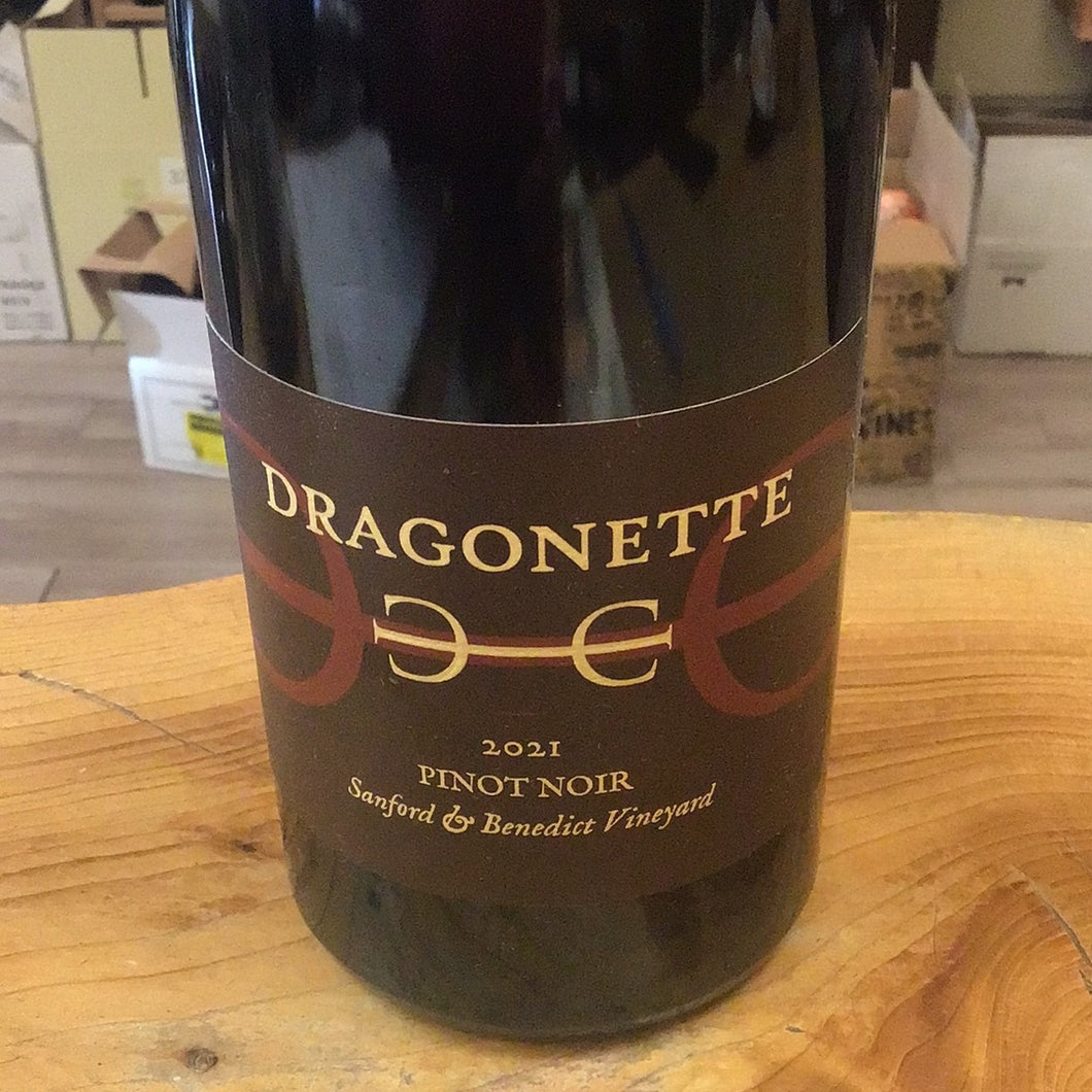 Dragonette ‘21 Pinot Noir Sanford and Benedict Vineyard