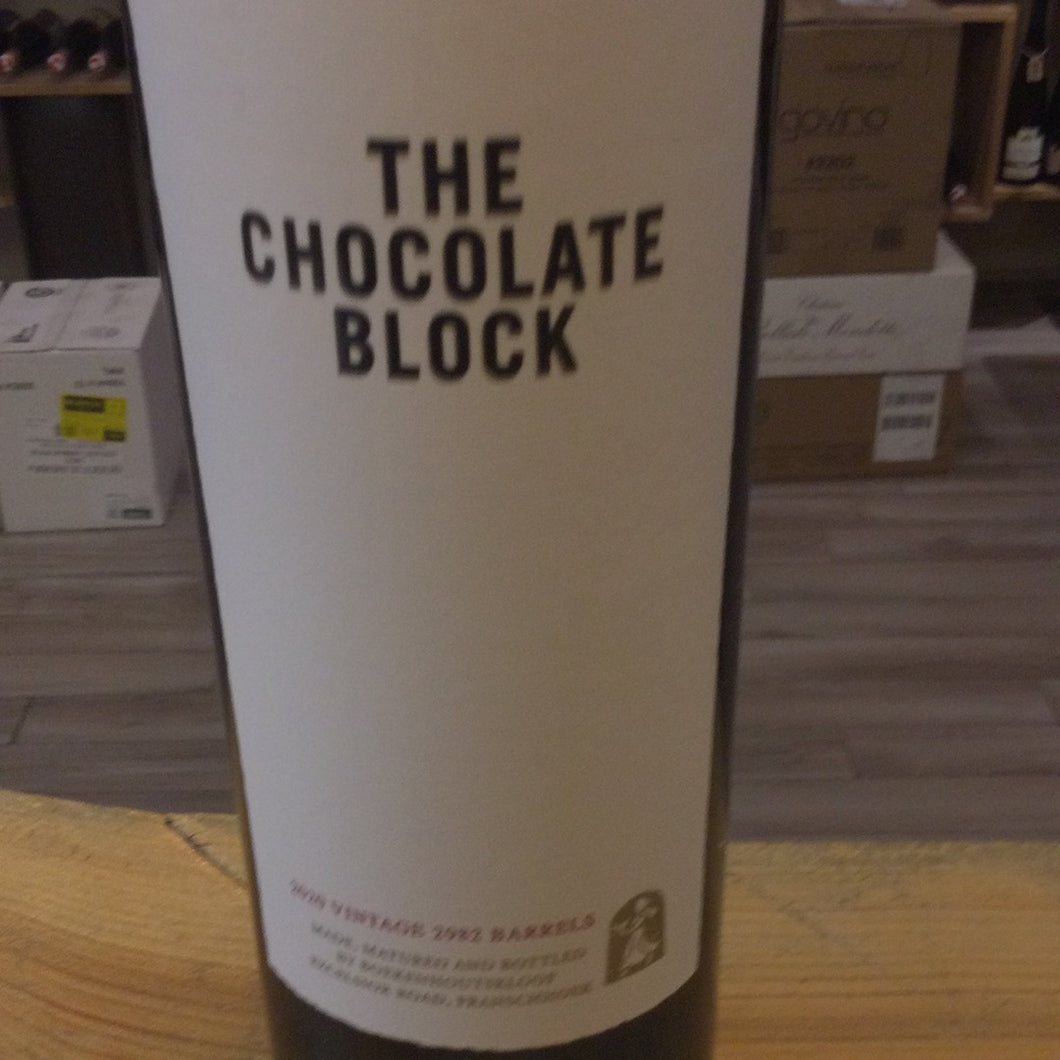 The Chocolate Block ‘20 Red blend