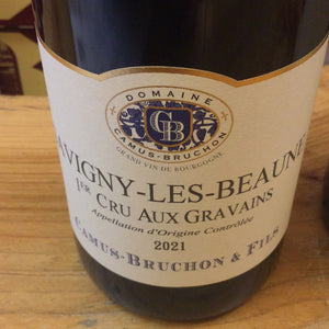 Domaine Camus-Bruchon ‘21 Savigny Les Beaune 1er Cru Aux Gravains