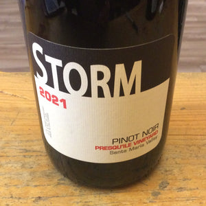 Storm ‘21 Pinot Noir Presqu’ile Vineyard