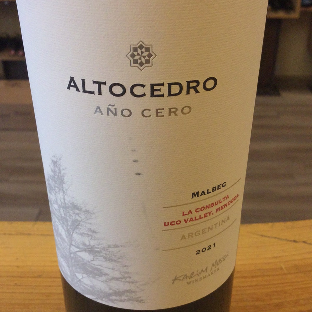 Altocedro ‘21 Ano Cero Malbec