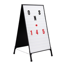 Changeable-Lettering A-Frame Sign - 41''H x 21''W