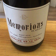 Domaine de la Cote ‘22 Pinot Noir Memorious