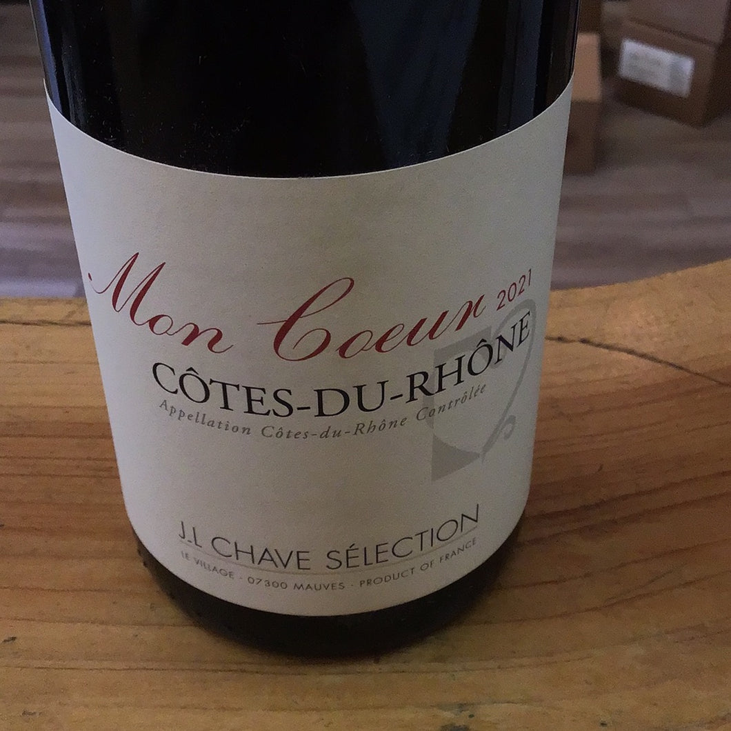 J.L. Chave ‘22 Côtes du Rhône Mon Cœur