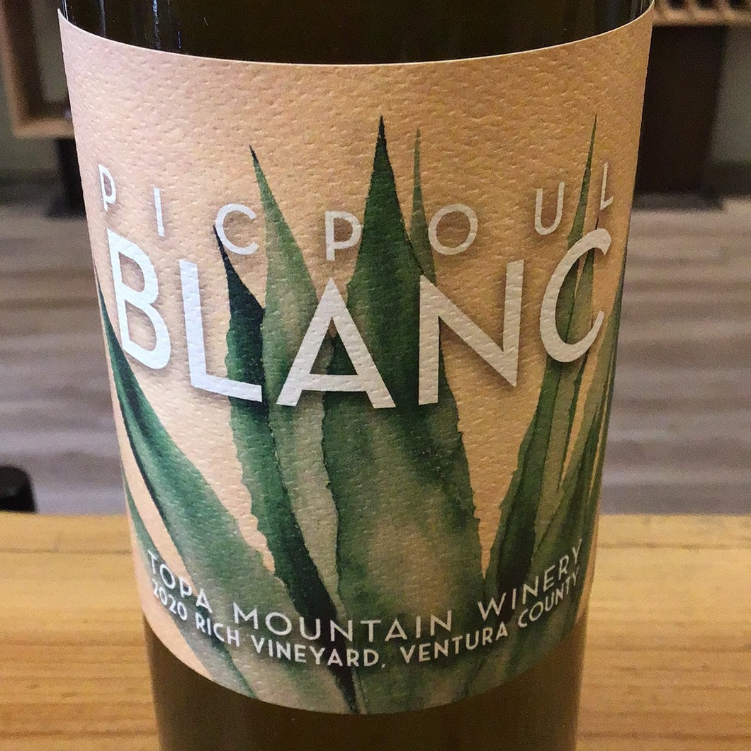 Topa Mountain Winery ‘20 Picpoul Blanc