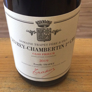 Domaine Trapet ‘19 Gevrey-Chambertin Clos Prieur