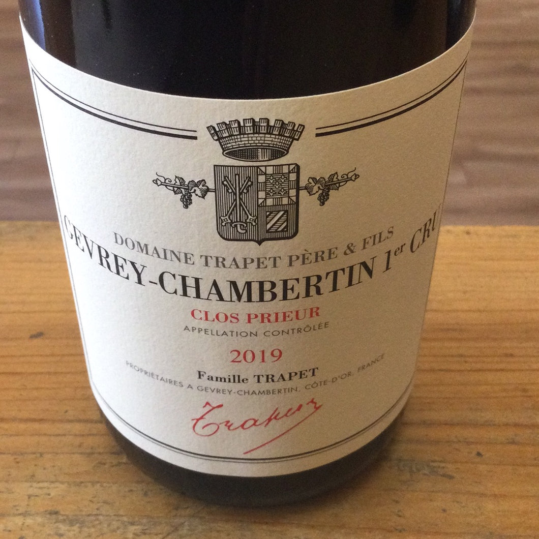 Domaine Trapet ‘19 Gevrey-Chambertin Clos Prieur