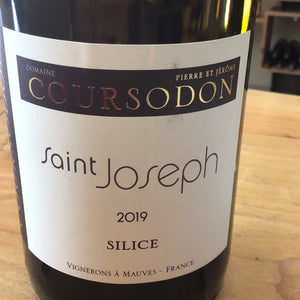Coursodon ‘19 Saint Joseph Blanc Silice
