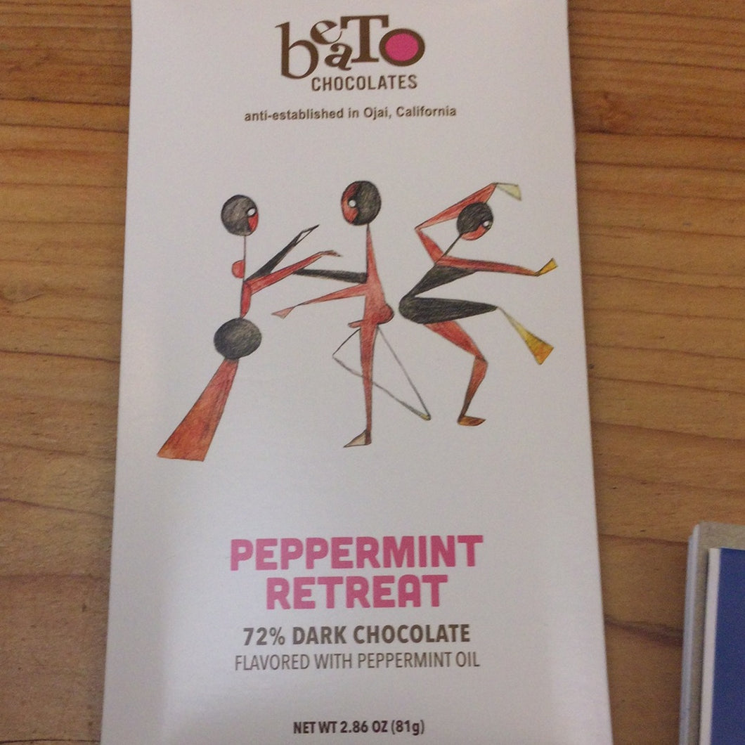 Beato Peppermint Retreat Chocolate Bars