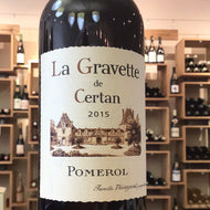 La Gravette de Certan ‘15 Pomerol Rouge