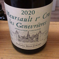 Remi Jobard ‘20 Meursault 1er Cru Les Genevrieres