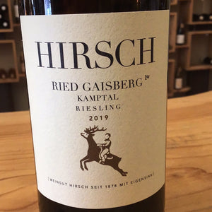 Hirsch ‘19 Riesling Ried Gaisburg