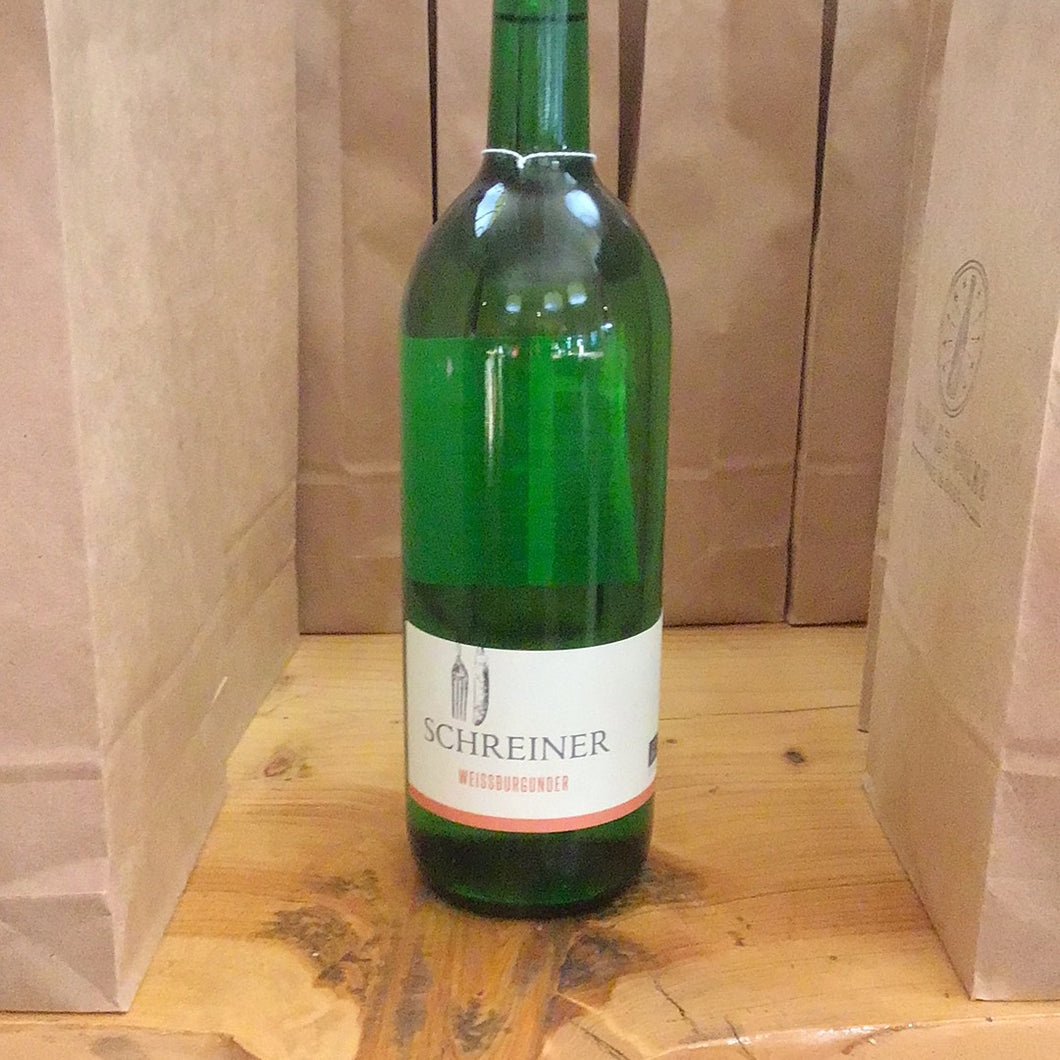 Schreiner ‘21 Weissburgunder White 1 Liter